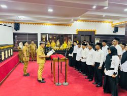 Pengukuhan Forum Kota Sehat, Wali Kota Metro Targetkan Raih Swasti Saba Wistara 2027