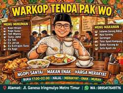Ngopi, Nongkrong, Sekalian Makan Soto! Warkop Tenda Pakwo Jadi Spot Kuliner Baru di Kawasan Kampus Metro